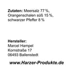 Lade das Bild in den Galerie-Viewer, Harzer Orangen Salz<br>- mit Pfeffer -