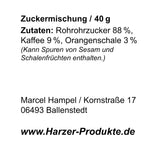 Lade das Bild in den Galerie-Viewer, Kaffee Zucker<br>- mit Orange -