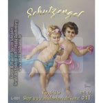 Lade das Bild in den Galerie-Viewer, antike bildkunst schroeder saurer kirschen likoer schutzengel