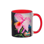 Lade das Bild in den Galerie-Viewer, kaffeepott tasse blume harz