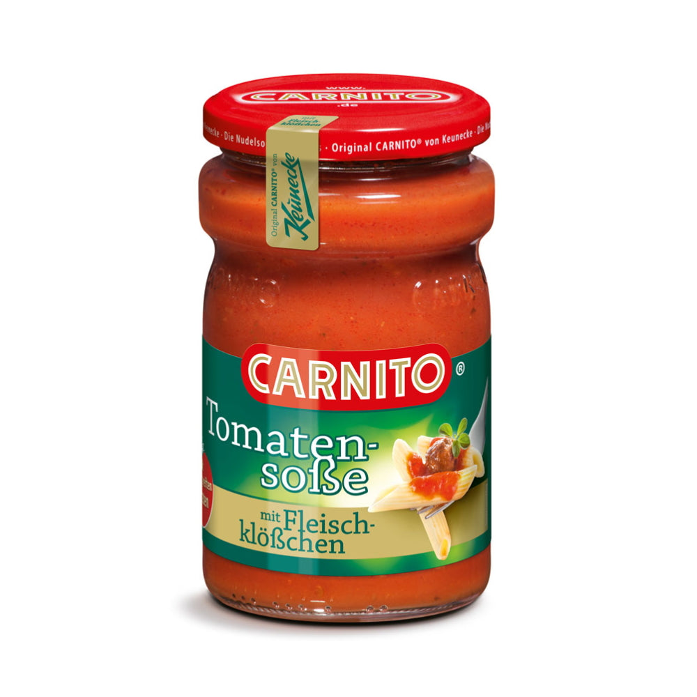 Tomatensosse Carnito mit Fleischkloesschen Keunecke