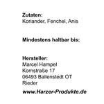 Lade das Bild in den Galerie-Viewer, Koriander Fenchel Anis Harzer Brotgewuerz