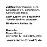 Lade das Bild in den Galerie-Viewer, rohrohrzucker banane kakao zucker onlineshop