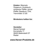 Lade das Bild in den Galerie-Viewer, chili basilikum meersalz gruener pfeffer grillgewuerz