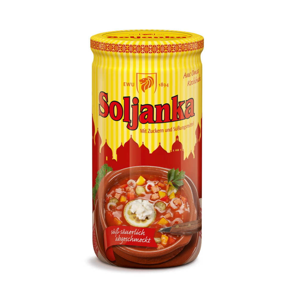 Soljanka 700ml von EWU, suess saeuerlich abgeschmeckt