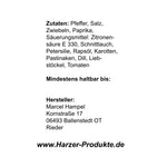 Lade das Bild in den Galerie-Viewer, Pfeffer Pastinake Salz Tomate Dill Paprika Steak