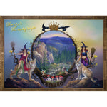 Lade das Bild in den Galerie-Viewer, harz shop postkarte hexe gruesse