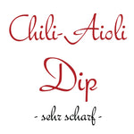 Lade das Bild in den Galerie-Viewer, sehr scharfer dip zum anruehren chili aioli

