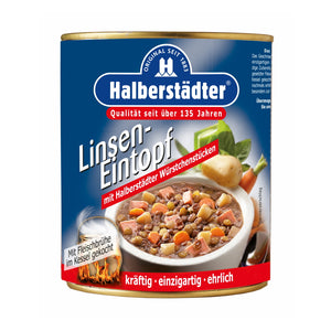 linsen suppe halberstadt konserve dose