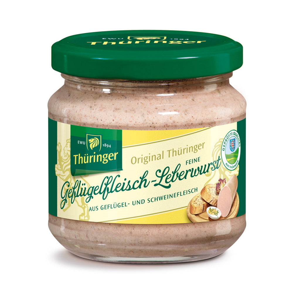 Original Thüringer Geflügelfleisch Leberwurst