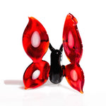 Lade das Bild in den Galerie-Viewer, Glasfigur Glastier Harz Glasmanufaktur Schmetterling
