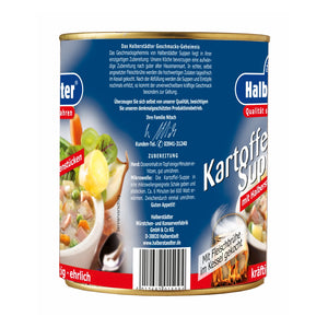 dose kartoffel suppe harz halberstadt