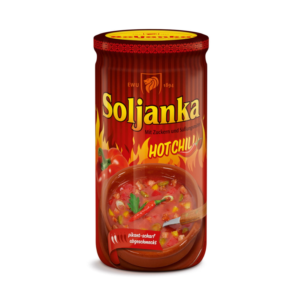 Soljanka Hot Chili von EWU scharfe Wurstsuppe