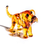 Lade das Bild in den Galerie-Viewer, Glasfigur Glastier Harz Glasmanufaktur Hund
