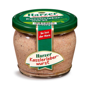 Harzer Kasslerleberwurst von Keunecke 200 Gramm Glas