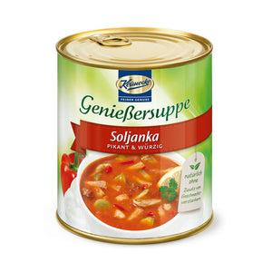 Soljanka pikant und würzig Keunecke 800 ml Suppe